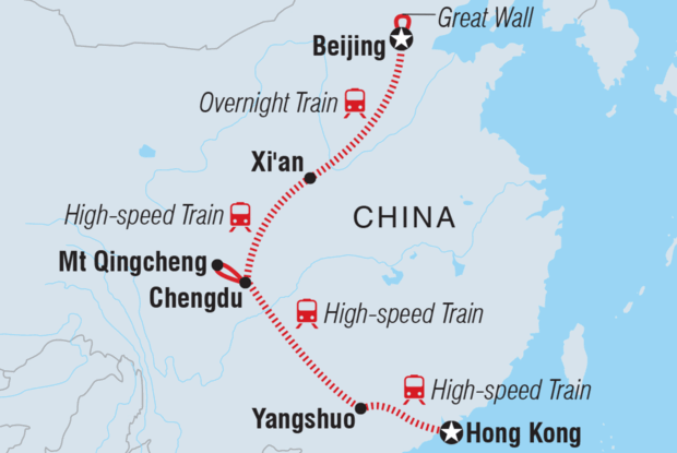 Beijing to Hong Kong Adventure