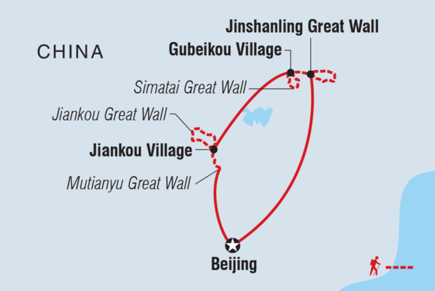 Walking the Great Wall of China