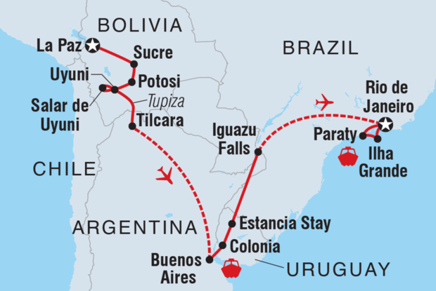 Explore Bolivia to Brazil Explore Bolivia to Brazil