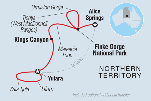 Central Australia & Uluru Family Holiday