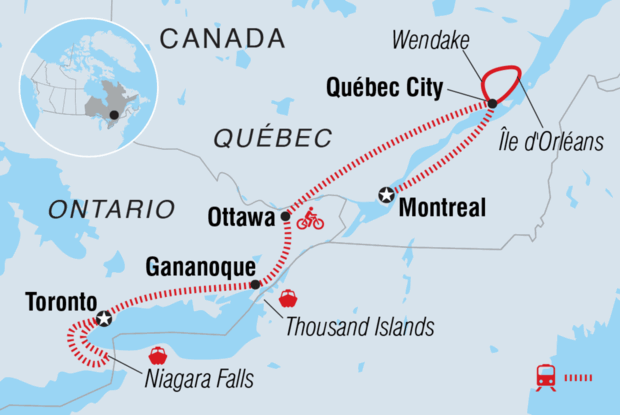 Eastern Canada by Rail