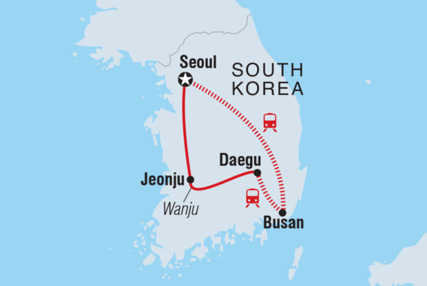 18 to 35s Essential South Korea