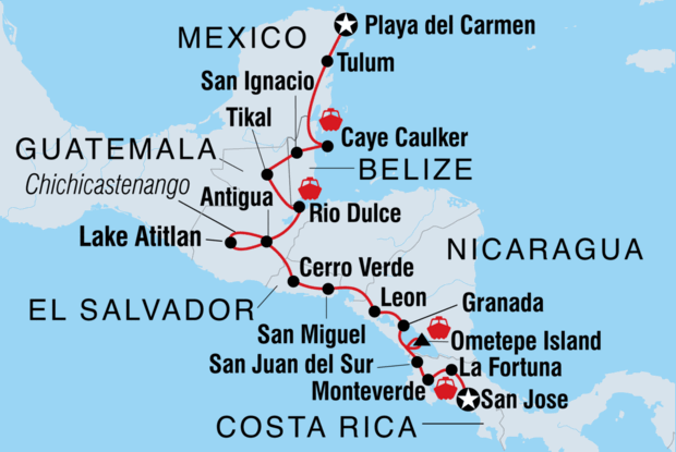 18 to 35s Epic Mexico to Costa Rica