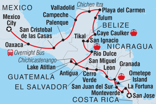 18 to 35s Epic Central America 18 to 35s Epic Central America