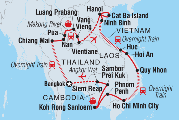 18 to 35s Epic South East Asia