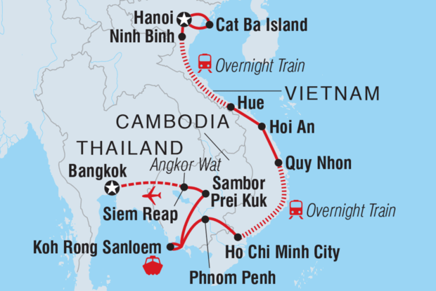 18 to 35s Epic Vietnam to Cambodia