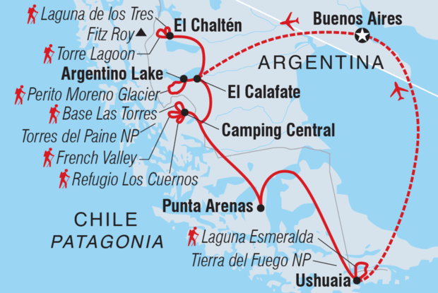Classic Hikes of Patagonia Classic Hikes of Patagonia