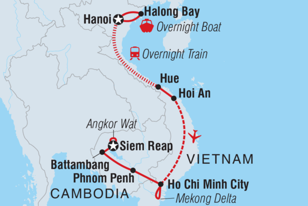 Vietnam & Cambodia Highlights: Hanoi to Siem Reap