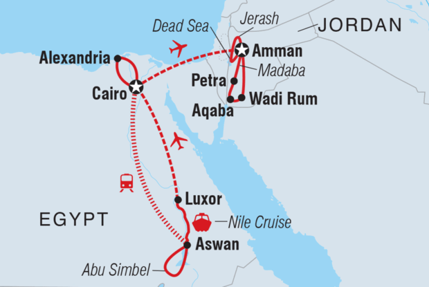 Explore Egypt & Jordan Explore Egypt & Jordan