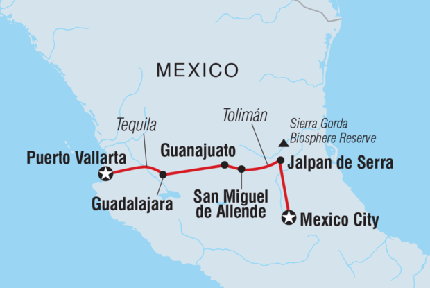 Central Mexico and the Sierra Gorda