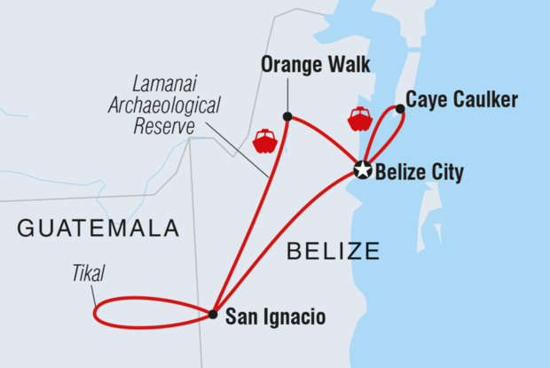 Land of Belize & Tikal