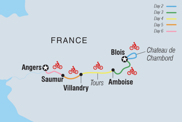 Cycle the Loire Valley