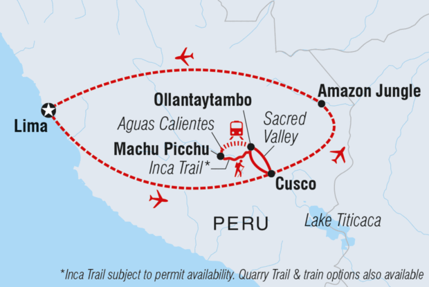 Inca Trail & Amazon Adventure Inca Trail & Amazon Adventure