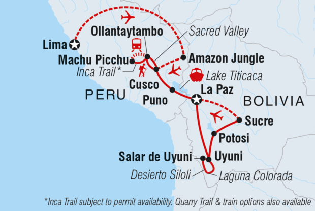 Explore Peru & Bolivia