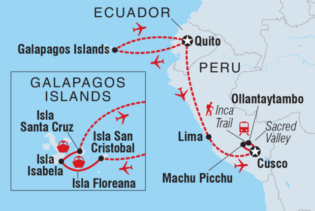 Galapagos & Inca Trail Adventure Galapagos & Inca Trail Adventure