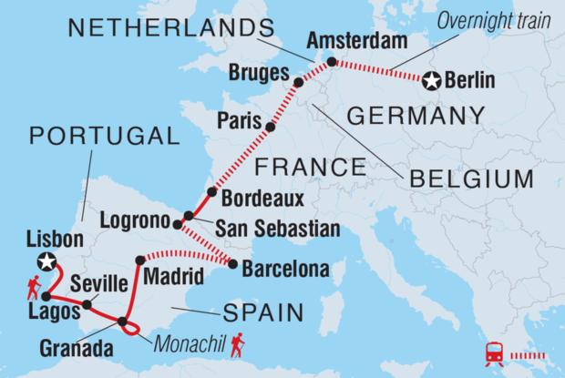 18 to 35s Real Lisbon to Berlin 18 to 35s Real Lisbon to Berlin