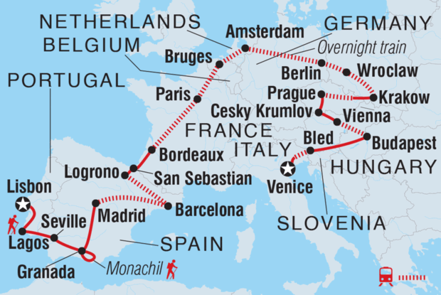 18 to 35s Essential Europe 18 to 35s Essential Europe