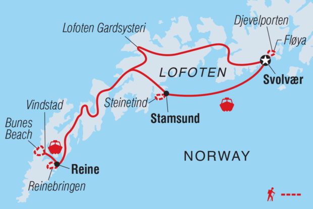 Hiking Norway's Lofoten Islands Hiking Norway's Lofoten Islands