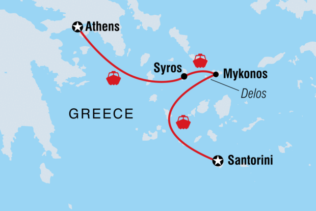 Athens to Santorini Athens to Santorini