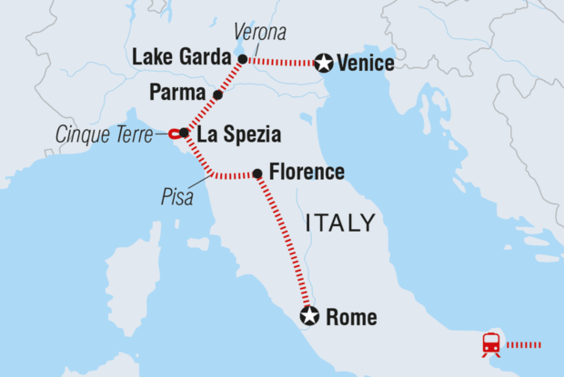 18 to 35s Essential Italy