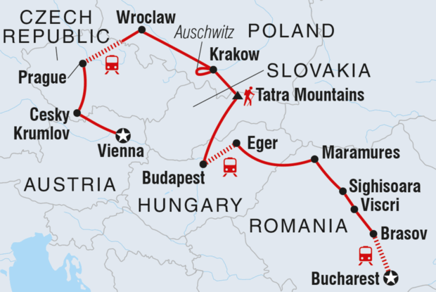 Journey through Central Europe & Romania Journey through Central Europe & Romania