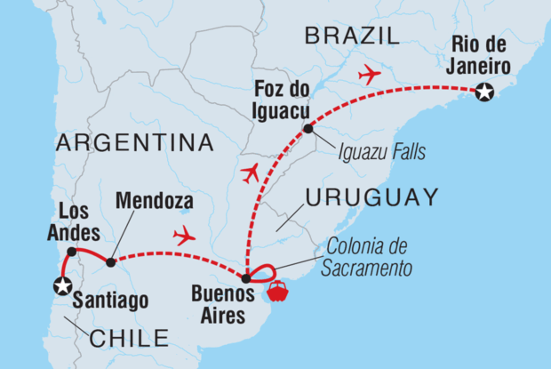 Best of Chile, Argentina & Brazil Best of Chile, Argentina & Brazil