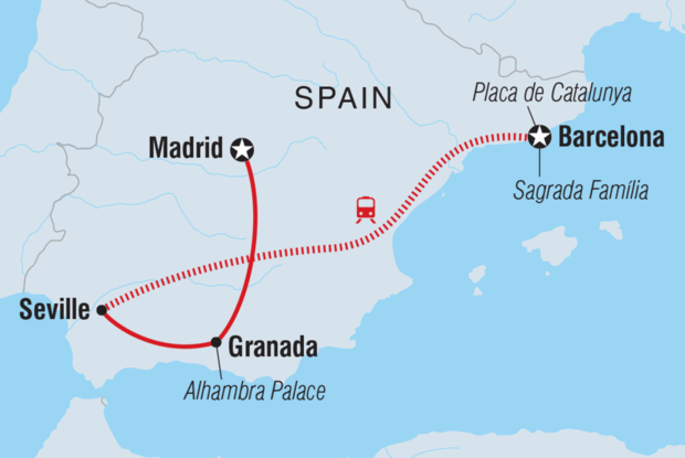 Highlights of Southern Spain