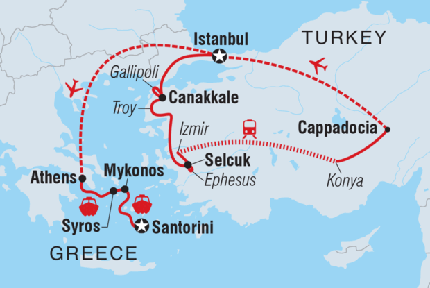 Highlights of Turkey & the Greek Islands Highlights of Turkey & the Greek Islands