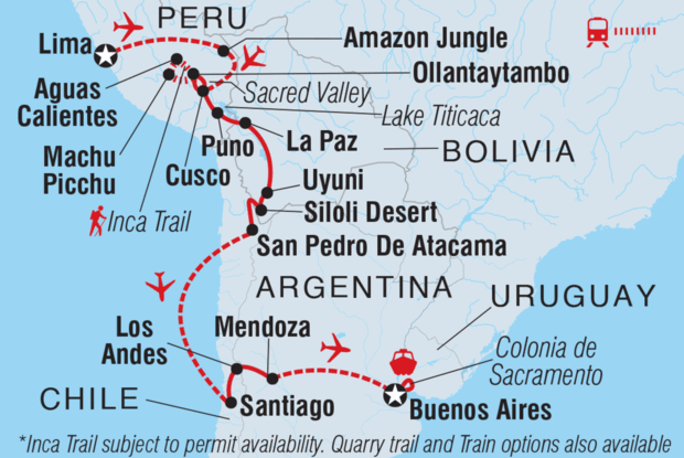 Best of South America: Lima to Buenos Aires