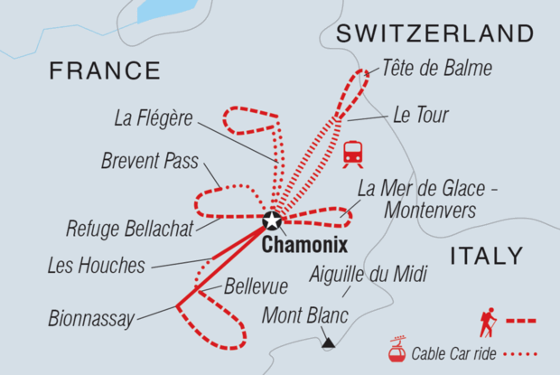 Mont Blanc Highlights Mont Blanc Highlights