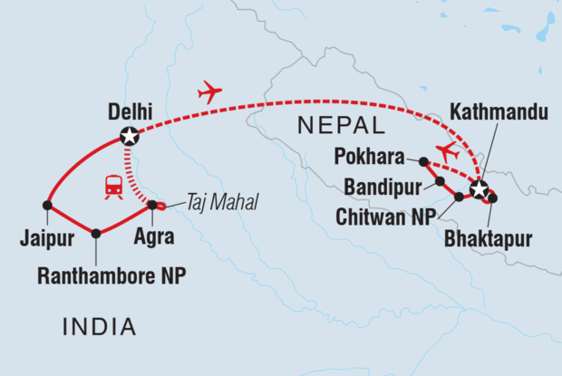 India & Nepal Adventure India & Nepal Adventure