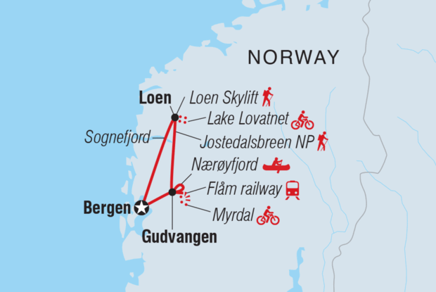 Norway: Hike, Bike & Kayak Norway: Hike, Bike & Kayak