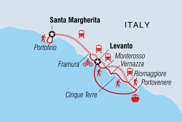 Cinque Terre: Hike, Bike & Kayak Cinque Terre: Hike, Bike & Kayak