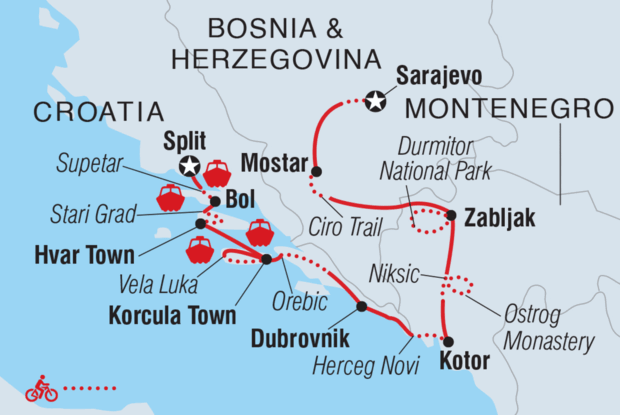 Cycle Croatia & the Balkans Cycle Croatia & the Balkans