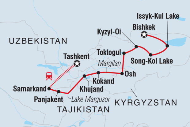 Central Asia Explorer Central Asia Explorer