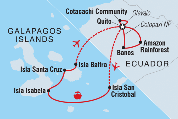 Ecuador Highlands & Galapagos