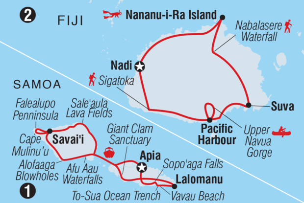 Samoa & Fiji Adventure