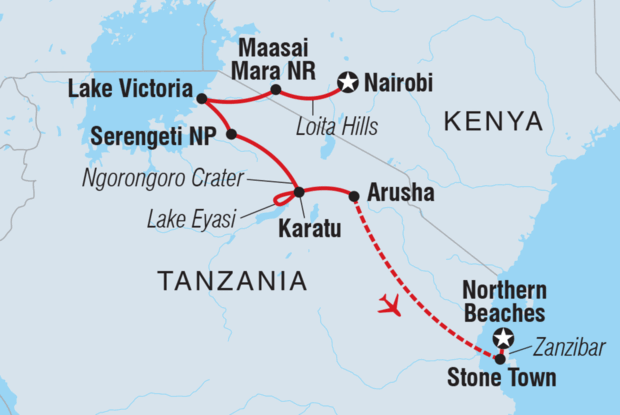 East Africa Safari & Coast East Africa Safari & Coast