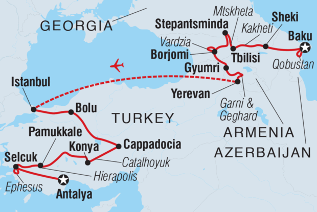 The Caucasus & Turkey Experience The Caucasus & Turkey Experience