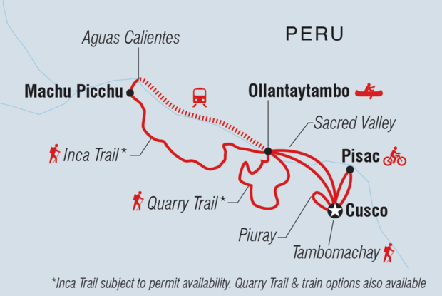 Peru: Hike, Bike, Raft & SUP