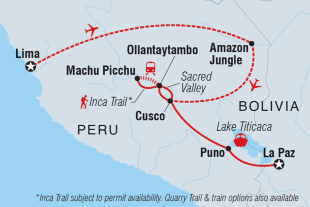 Real Peru to Bolivia Real Peru to Bolivia