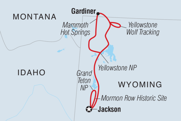 Yellowstone and Grand Tetons Adventure Yellowstone and Grand Tetons Adventure