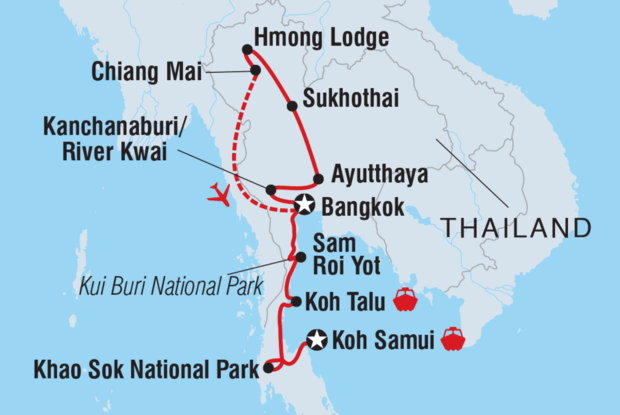 Classic Thailand: Bangkok to Koh Samui