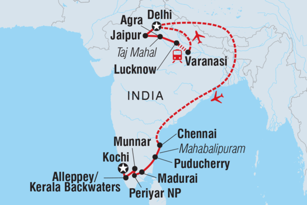 Premium North & South India