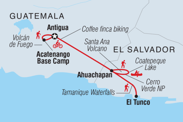 Central America: Hike, Bike & Kayak Central America: Hike, Bike & Kayak