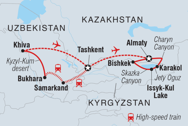 Premium Central Asia
