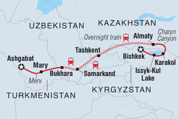 Highlights of Central Asia