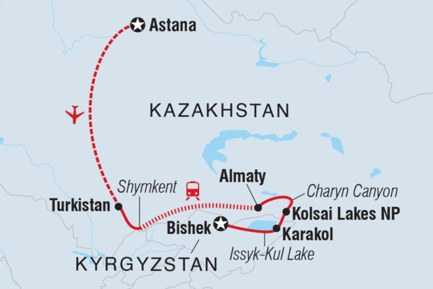 Kazakhstan & Kyrgyzstan Adventure