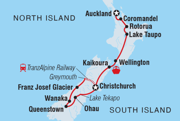 New Zealand Uncovered (Southbound) New Zealand Uncovered (Southbound)