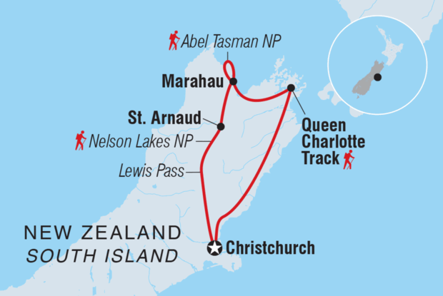 Walk New Zealand's Abel Tasman & Queen Charlotte